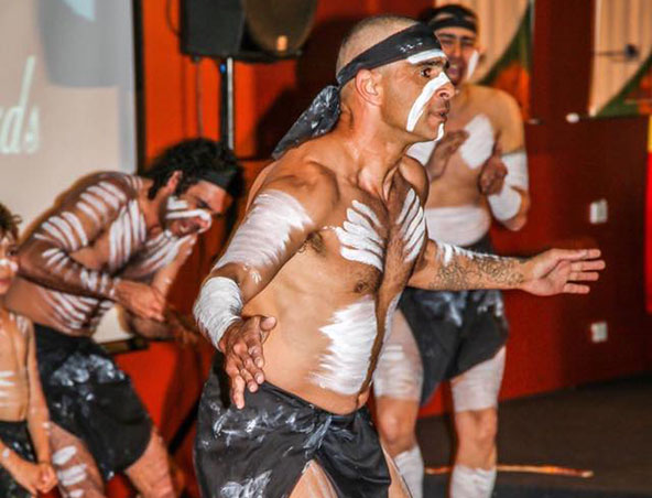 Aboriginal Dance Group and Didgeridoo Player